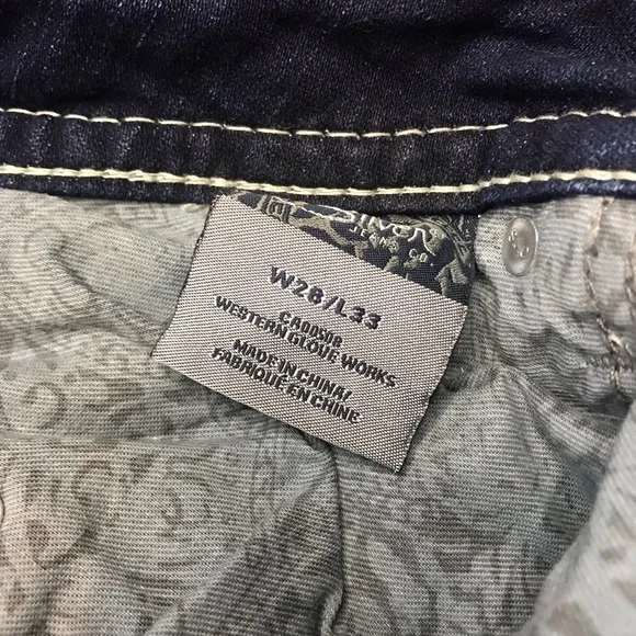 Silver Brand Embellished Jeans Twisted Boot Cut - Picture 6 of 7